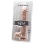 GET REAL - Realistischer Dildo 28 cm mit Hoden, hautfarben