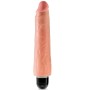 KING COCK - Realistischer Vibrator Stiffy 23 cm - Naturfarben