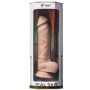 SILEXD Real Skin Penis Super Realistisch Thermoreaktiv 23 cm Premium Silexpan Natur