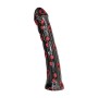 ALL BLACK - Plug Dildo 31 cm aus PVC mit weicher Oberfläche