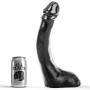 ALL BLACK - Schwarzer Dildo 29 cm Fisting