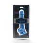 GET REAL - HAPPY DICKS 19 CM Dildo mit Hoden, Blau