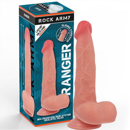 ROCKARMY RANGER Realistischer Dildo aus Dual-Density Flüssigsilikon 22 cm
