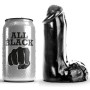 ALL BLACK - Realistischer Dildo 13 cm
