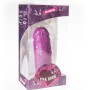 PINK ROOM - Dael realistischer Dildo Lila 18,5 cm