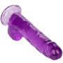 CALEXOTICS Size Queen Dildo Lila 20,3 cm - Realistisches, flexibles Design