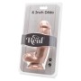 GET REAL - Realistischer Dildo 12 cm mit Hoden, Hautfarben