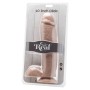 GET REAL - Realistischer Dildo 25,5 cm mit Hoden, hautfarben