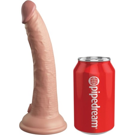 KING COCK Elite realistischer Silikon-Dildo 17,8 cm