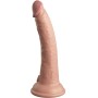 KING COCK Elite realistischer Silikon-Dildo 17,8 cm