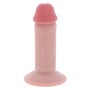 GET REAL Deluxe Dildo mit dicker Doppel-Dichte aus TPE, 13 cm