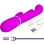 PRETTY LOVE Shania Triple Vibrator Rabbit Multifunktion Pink