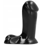 ALL BLACK - Realistischer Dildo 14 cm