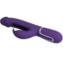 PRETTY LOVE Kampas Rabbit 3-in-1 Multifunktionsvibrator mit Zunge, Violett