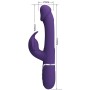 PRETTY LOVE Kampas Rabbit 3-in-1 Multifunktionsvibrator mit Zunge, Violett
