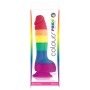 PRIDE - LGBT Flag Dildo 15 cm aus hochwertigem Silikon