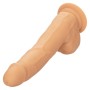 CalExotics Silicone Studs 20,32 cm - Hautfarbener, flexibler Dildo mit Saugnapfbasis