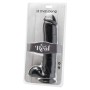GET REAL - Realistischer Dildo 28 cm mit Hoden, Schwarz