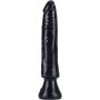 GET REAL Starter Dong 16 cm Schwarz - Realistischer TPE Dildo mit Saugnapf