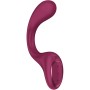 SATISFYER G for Goddess 2 Rabbit Vibrator Bordeaux – Flexibler Klitoris- und G-Punkt-Stimulator