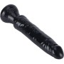 GET REAL Starter Dong 16 cm Schwarz - Realistischer TPE Dildo mit Saugnapf