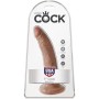 KING COCK - Realistischer Penis 17,5 cm Caramel