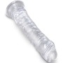 KING COCK - Klarer realistischer Penis 19,7 cm transparent