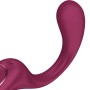 SATISFYER G for Goddess 2 Rabbit Vibrator Bordeaux – Flexibler Klitoris- und G-Punkt-Stimulator