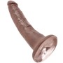 KING COCK - Realistischer Dildo Schokolade 17,8 cm