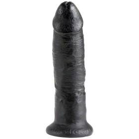 KING COCK - Realistischer schwarzer Dildo 22,9 cm