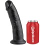 KING COCK - Realistischer schwarzer Dildo 22,9 cm