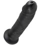KING COCK - Realistischer schwarzer Dildo 22,9 cm