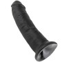 KING COCK - Realistischer schwarzer Dildo 22,9 cm