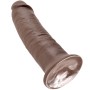 KING COCK - 10 Realistischer Dildo Braun 25,4 cm