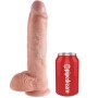 KING COCK - Realistischer Dildo mit Hoden 26,5 cm