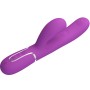 PRETTY LOVE Perlita 3-in-1 Multifunktions Rabbit Vibrator Lila