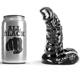 ALL BLACK - Dildo 13 cm für Einsteiger