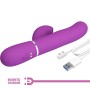 PRETTY LOVE Perlita 3-in-1 Multifunktions Rabbit Vibrator Lila
