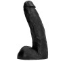 ALL BLACK - Dildo 22 cm Flexibel und Seidig