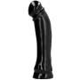 ALL BLACK - Dildo 33 cm gerade, PVC, hypoallergen