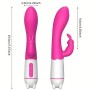 ARMONY - Happy Vibrator & Rabbit Stimulator Fuchsia