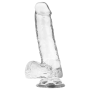 X RAY - Klarer realistischer Dildo 18,5 cm - Ø 3,8 cm