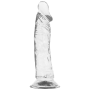 X RAY - Klarer realistischer Dildo 19 cm - Ø 4 cm