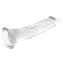 X RAY - Klarer Dildo 21 cm - Ø 4 cm - Realistisches, flexibles Design