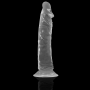 X RAY - Klarer Dildo 21 cm - Ø 4 cm - Realistisches, flexibles Design