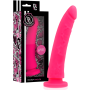 DELTA CLUB - Realistischer rosa Silikon-Dildo 17 cm x 3 cm