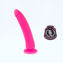 DELTA CLUB - Realistischer rosa Silikon-Dildo 17 cm x 3 cm