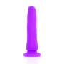 DELTA CLUB - Realistischer lila Dildo aus medizinischem Silikon 17 cm