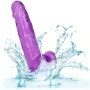 CALEXOTICS SIZE QUEEN DILDO LILA 15,3 CM – Flexibler TPR Dildo mit Saugnapf