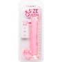 CALEXOTICS - Size Queen Dildo Pink 25,5 cm mit flexibler Achse und Saugnapf